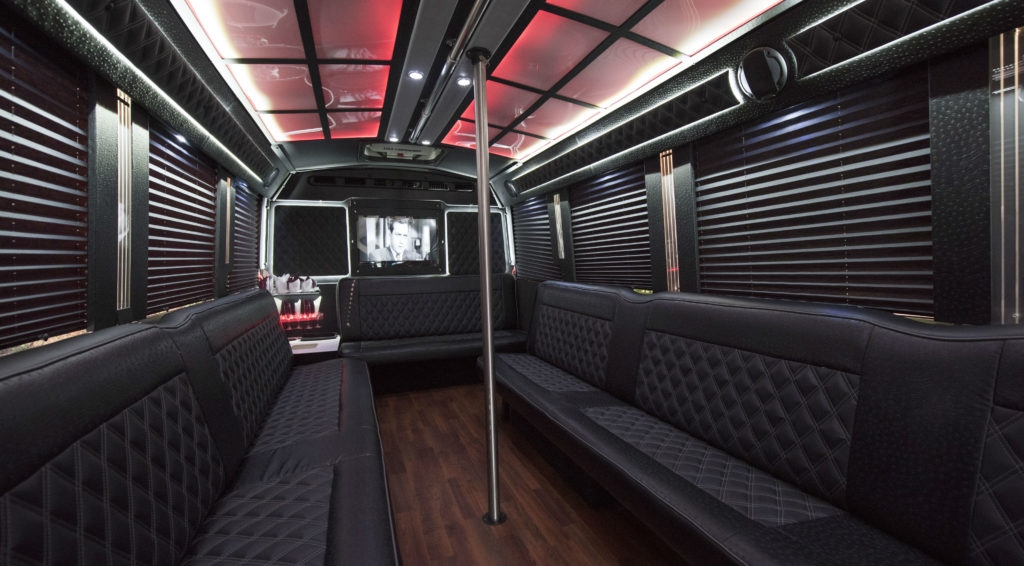 Atlantic Limousine Luxury Bus Rental with a Driver