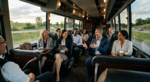 7 reasons an executive bus is better than multiple rides for group travel